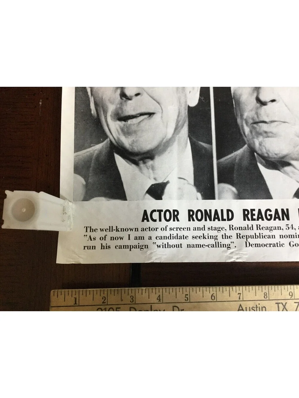 Illustrated Current News Ronald Reagan Enters Political Arena Actor President
